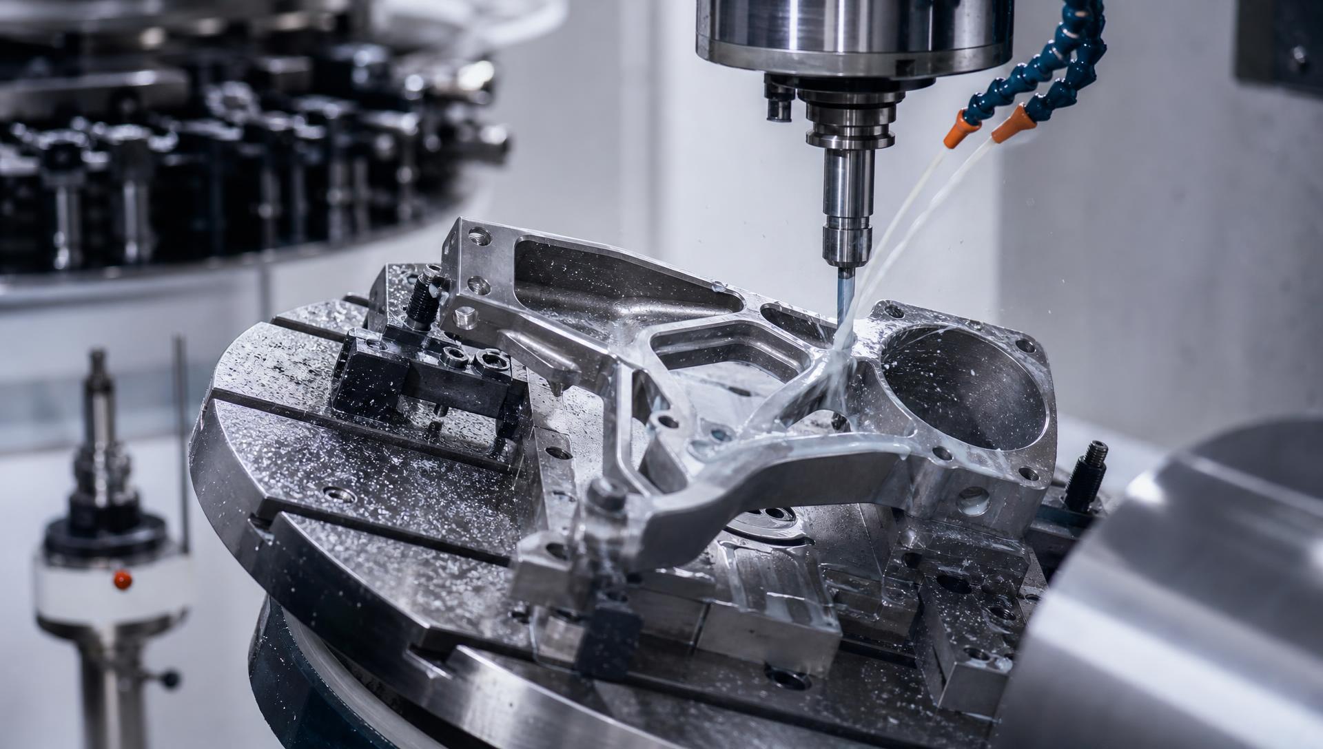 5-Axis CNC Milling for Aerospace Complex Geometries: When You Need It, When You Don't, and What to Look For in a Supplier — precision CNC machining article by Olympus Machining, Hanover PA