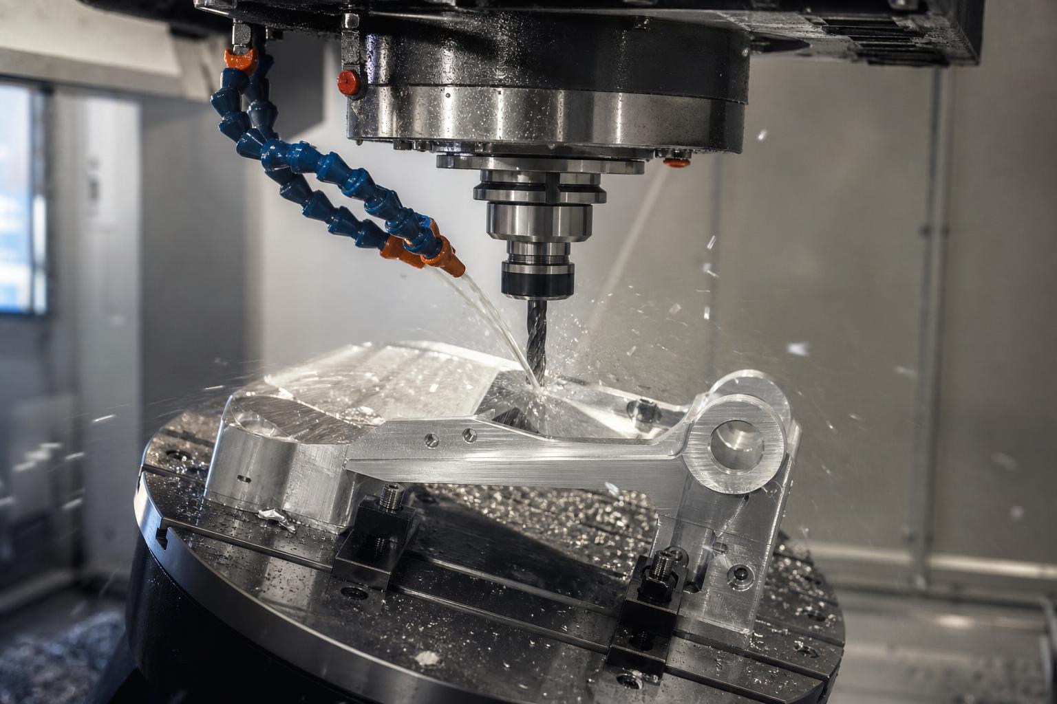 CNC Milling vs. CNC Turning: Aerospace Decision Guide — precision CNC machining article by Olympus Machining, Hanover PA